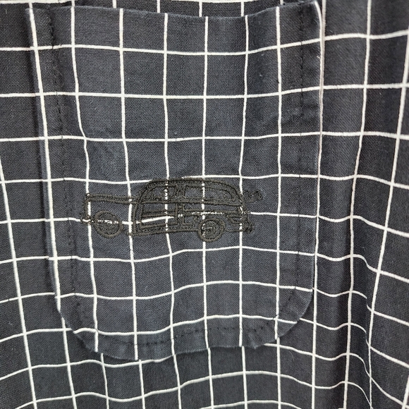 Jimmy'z Vintage Men's 100% Cotton Grid Pattern Button Front Blazer - S - Picture 6 of 10